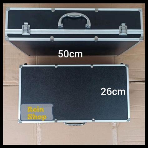 Jual WOOWW READY KOPER HARDCASE MIC ALUMINIUM BOX MIKROPON KOTAK