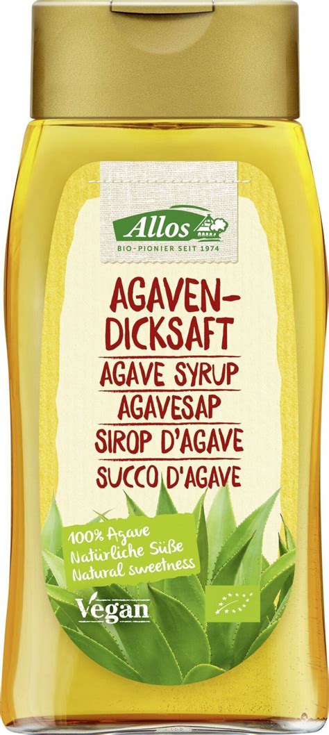 Allos Agavendicksaft Spender X Ml Online Kaufen