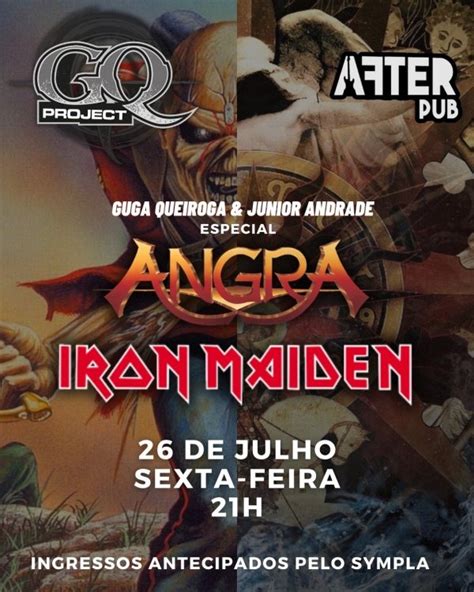 GQ Project Angra Maiden em João Pessoa Sympla