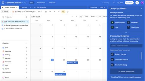 Las Mejores Plantillas De Calendarios De Contenidos Para