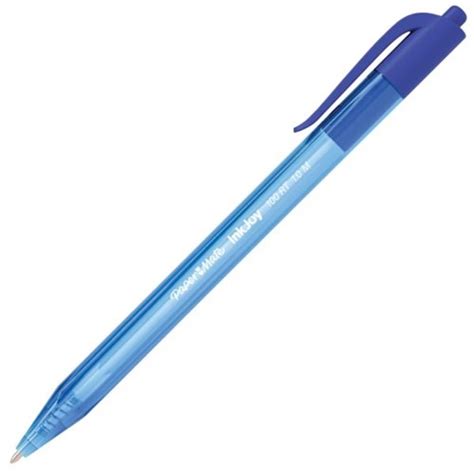 Paper Mate InkJoy 100RT Blue Retractable Ballpoint Pen 1 0mm Medium Tip