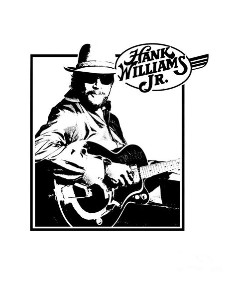 Hank Williams Jr Digital Art By Notorious Artist Fine Art America