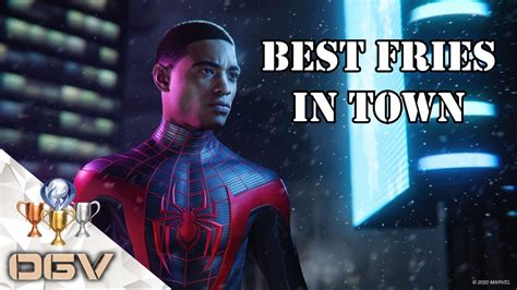 Marvels Spider Man Miles Morales Best Fries In Town Achievement