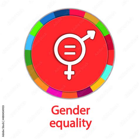 Gender Equality Icon Goal Out Of Sustainable Development Goals