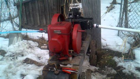 Old School Maple Sap Vacuum Pump 22 Hg Ihc Lb Youtube