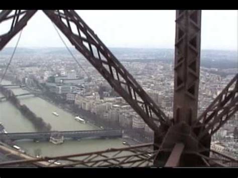 Time Lapse Eiffel Tower Elevator Paris Youtube