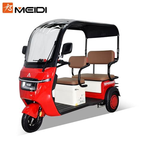 Meidi Adult Electric Tricycle Wheel One Driver And Passenger Trike