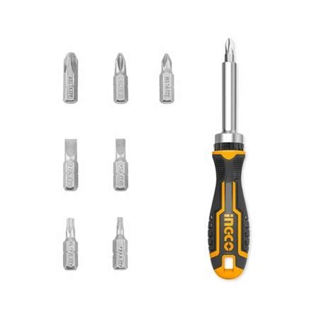 Multiple INGCO AKISD0808 8 Pcs Ratchet Screwdriver Set AKISD0808 1 Set