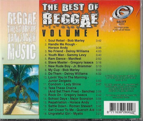 CD Reggae Various The Best Of Reggae Volume 1 CD Comp RE 0 Dancehall