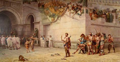 Celebrity Gladiators Of Bloodthirsty Ancient Rome Ancient Origins