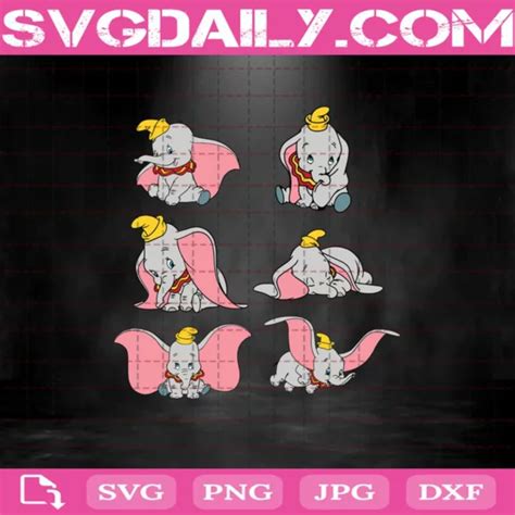 Dumbo Bundle Svg Svgdaily Daily Free Premium Svg Files