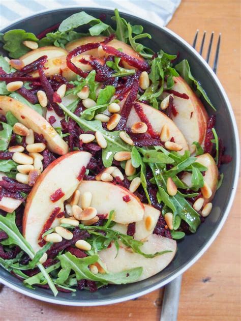 Beet Apple Salad Caroline S Cooking