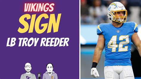 Vikings Sign Lb Troy Reeder Youtube