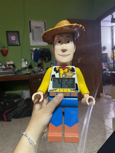 Alarm Lego Toy Story Woody Jam Alarm Original Disneyland On Carousell