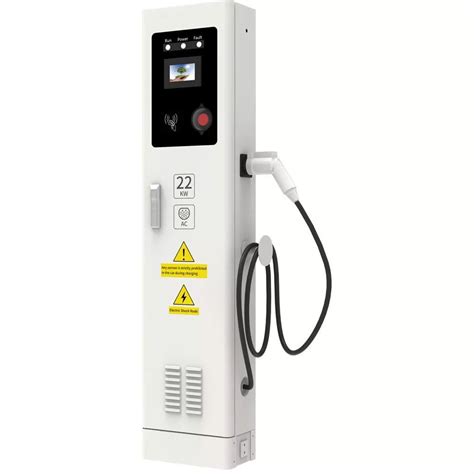 Smart Commercial Type Ocpp Ac Ev Fast Charging Pile Floor Mounted Charger China Ev Ac Charging