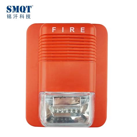 Fire Emergency Alarm Strobe Light Siren