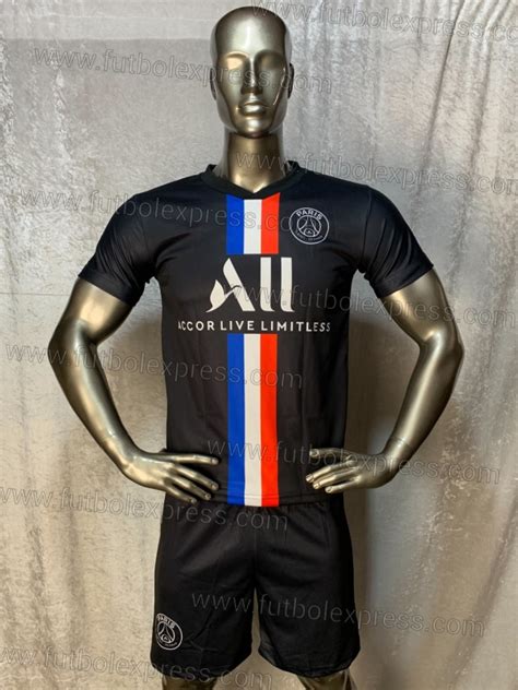 Uniforme De Futbol Soccer Paris Saint Germain Visita Gris