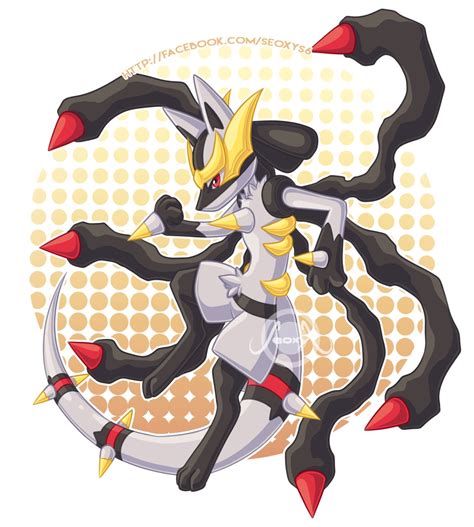 Mewtwo And Lucario Fusion