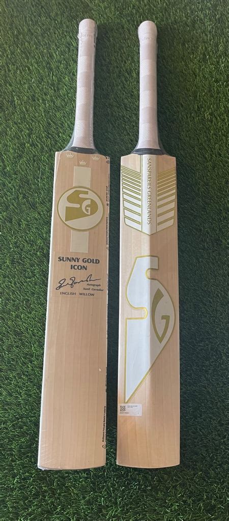 Sg Sunny Gold Icon Retro Vintage Style Cricket Bat