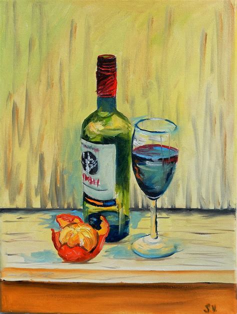 Still Life Paintings Of Wine Glasses