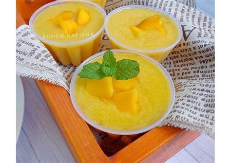 Resep Pudding Mangga Oleh Bunda Nafisha Cookpad