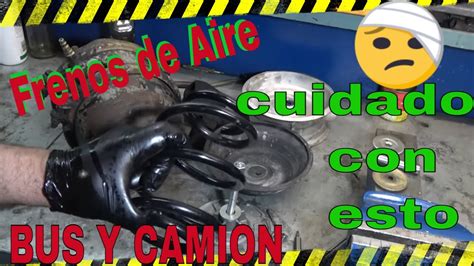 frenos de aire pulmón de freno perdidas de aire cambiar diafragma de