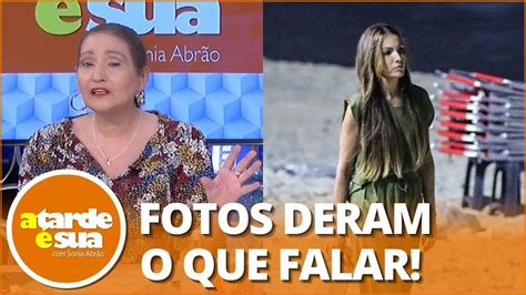 Sonia Abrão opina sobre flagra de Patrícia Poeta na praia Situação