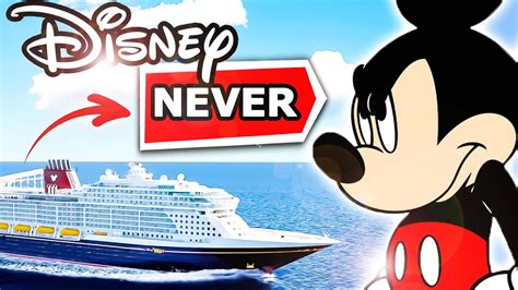 Things You Should Never Do On A Disney Cruise Ship Youtube