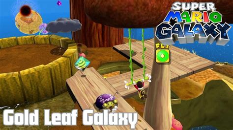 Gold Leaf Galaxy Super Mario Galaxy Nintendo Switch Gameplay Youtube