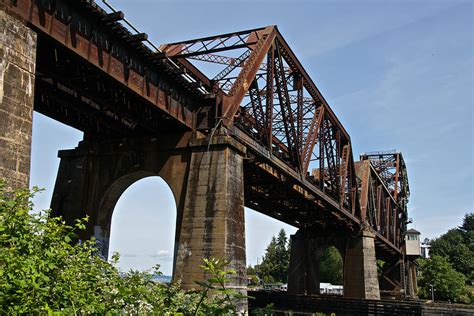 Great Northern Railroad Bridge Photograph By Steven Lapkin Fine Art
