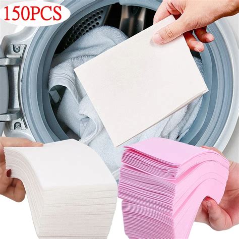 150pcs-Portable-Laundry-Sheet-Fruit-Crystal-Laundry-Bubble-Paper ...