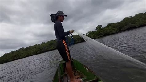 TAINHA QUASE ME MATO DO CORAÇÃO PESCARIA DE TARRAFA NO MANGUEAZAL ES