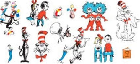 Eureka Cat In The Hat Characters Deco Kit 840224 Eureka