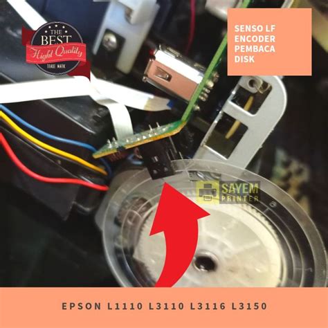 Kabel Sensor Lf Pf Encoder Pembaca Sensor Disk Bulat Epson L L