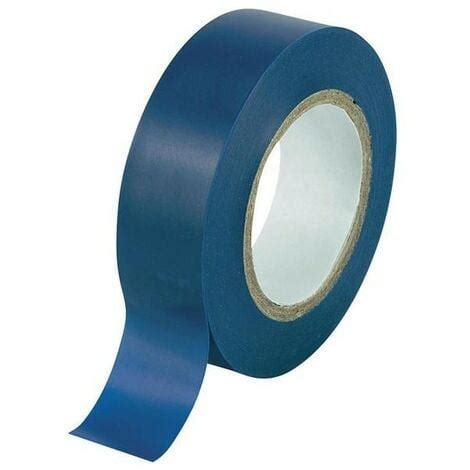 Nastro Isolante 15x10 Mt PVC Autoadesivo Blu