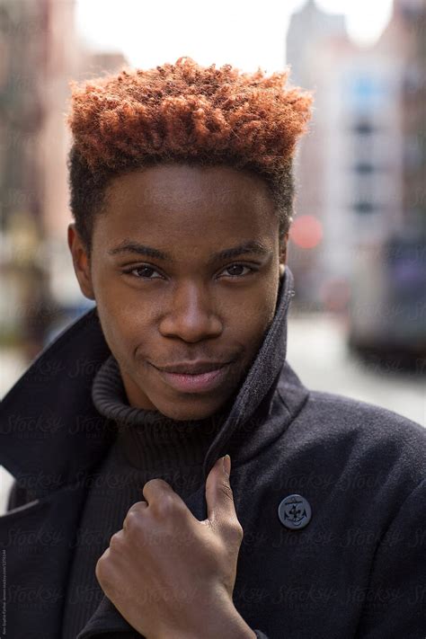 Black Man With Ginger Hair 12 Cute Hairstyle Ideas For Medium Length