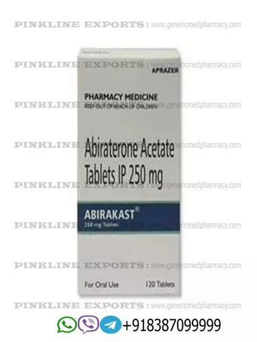 Abirakast Abiraterone Acetate Tablets Mg Aprazer Healthcare Pvt