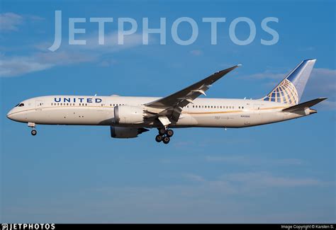 N Boeing Dreamliner United Airlines Karsten S Jetphotos