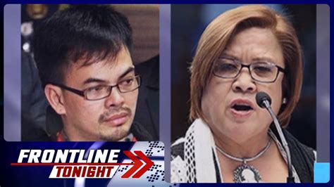 Mga Susunod Na Hakbang Sa Kaso Ni De Lima Frontline Tonight YouTube