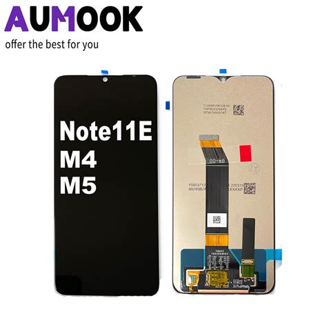 Original Lcd For Xiaomi Poco M M Display Lcd For Redmi Note E