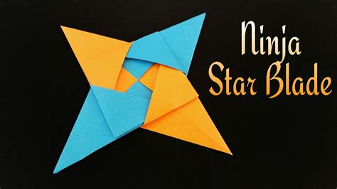 How To Make An Origami Ninja Star Shuriken Double Sided