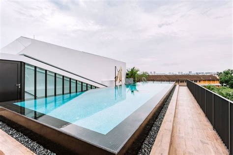 Modern Rooftop Pool Design Ideas - Inspirationalz Inspirationalz