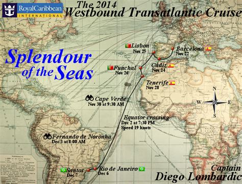 StepMap - Transatlantic old - Landkarte für World