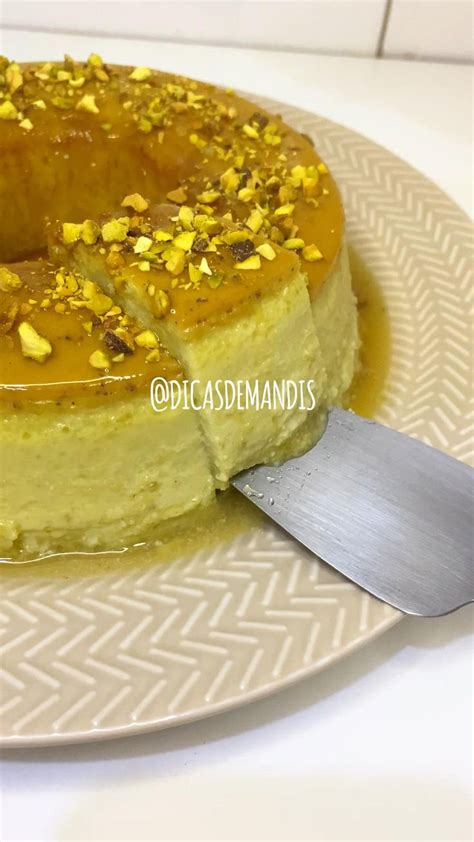 AMANDA PRÓCULO Receitas on Instagram PUDIM DE PISTACHE PARA COMEÇAR