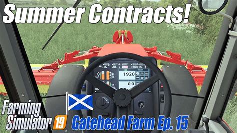 Gatehead Farm Ep Summer Contracts Farming Simulator Youtube