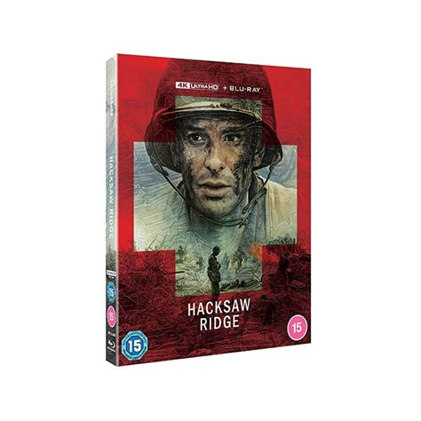 Hacksaw Ridge Limited Steelbook 4K UHD BD Import 5055761915723