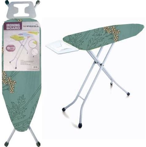 38cm X 110cm Ironing Board Wide Adjustable Stand Modern Foldable