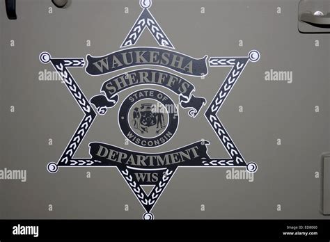 Waukesha County Sheriff Special Operations unit vehicle logo Stock ...