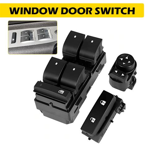 For Gmc Acadia Front Power Window Master Drivers Control Switch