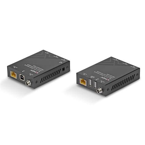 70m Cat6 Hdmi 4k60 Usb And Audio Kvm Extender From Lindy Uk